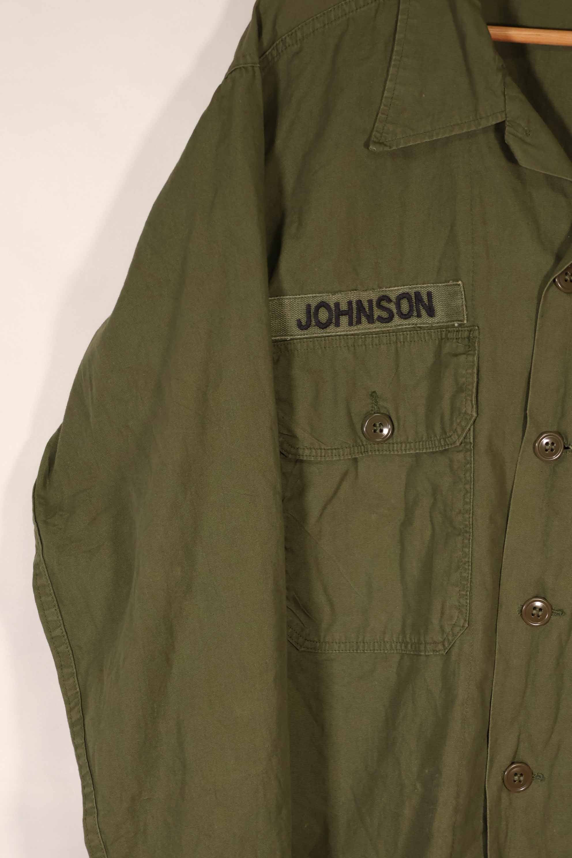 実物 1960年代 ポップリン製 OG-107 ユーティリティシャツ G