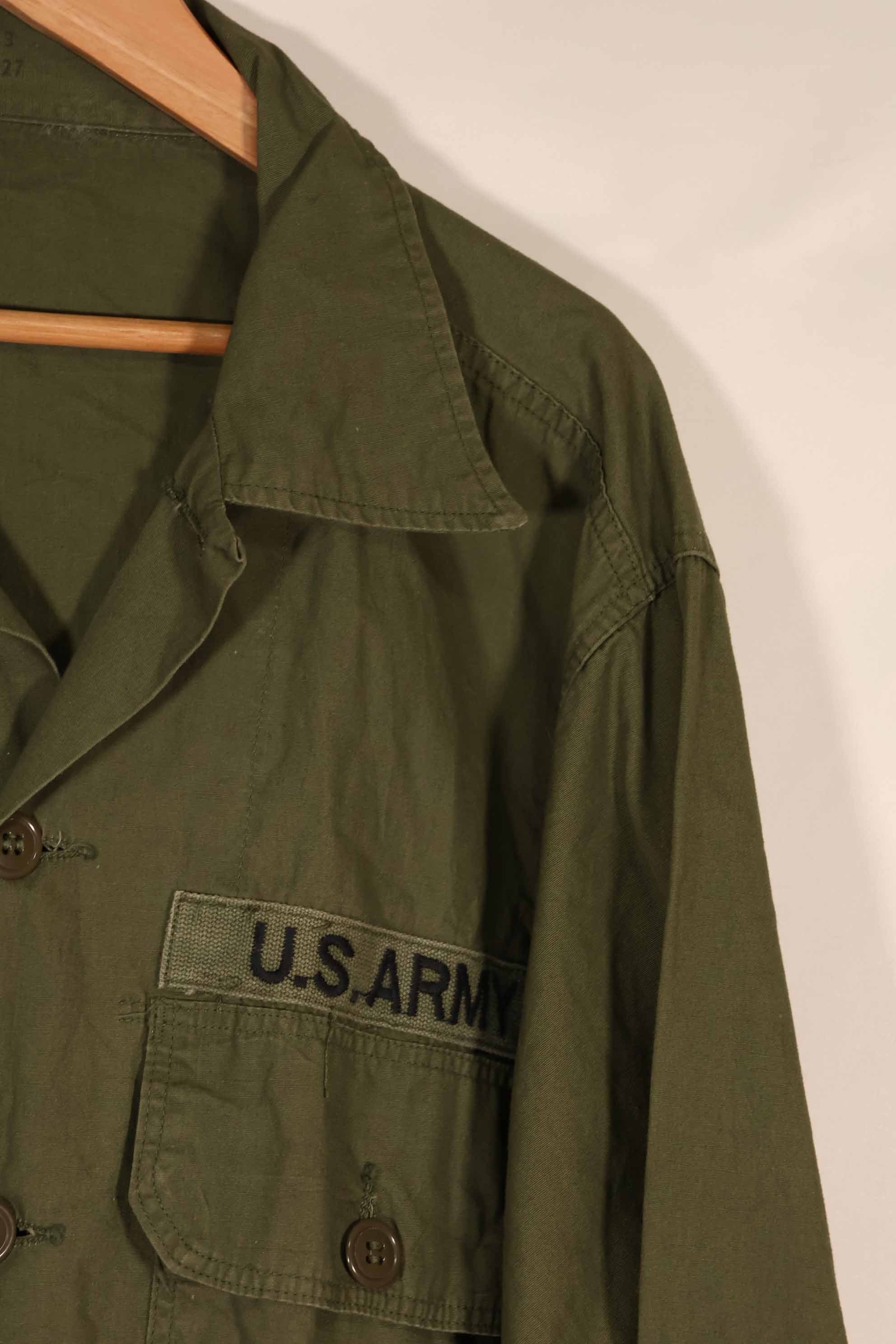 実物 1960年代 ポップリン製 OG-107 ユーティリティシャツ G
