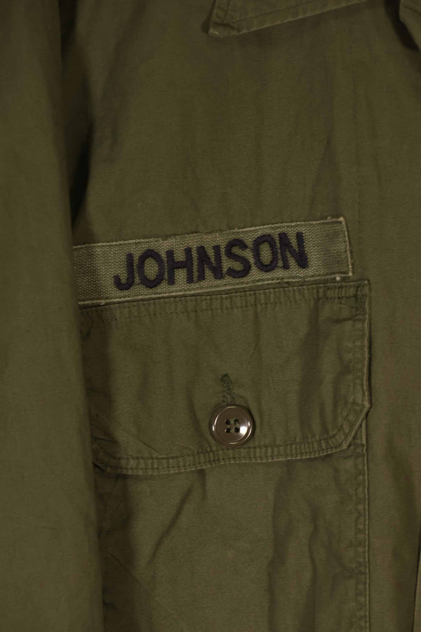 実物 1960年代 ポップリン製 OG-107 ユーティリティシャツ G