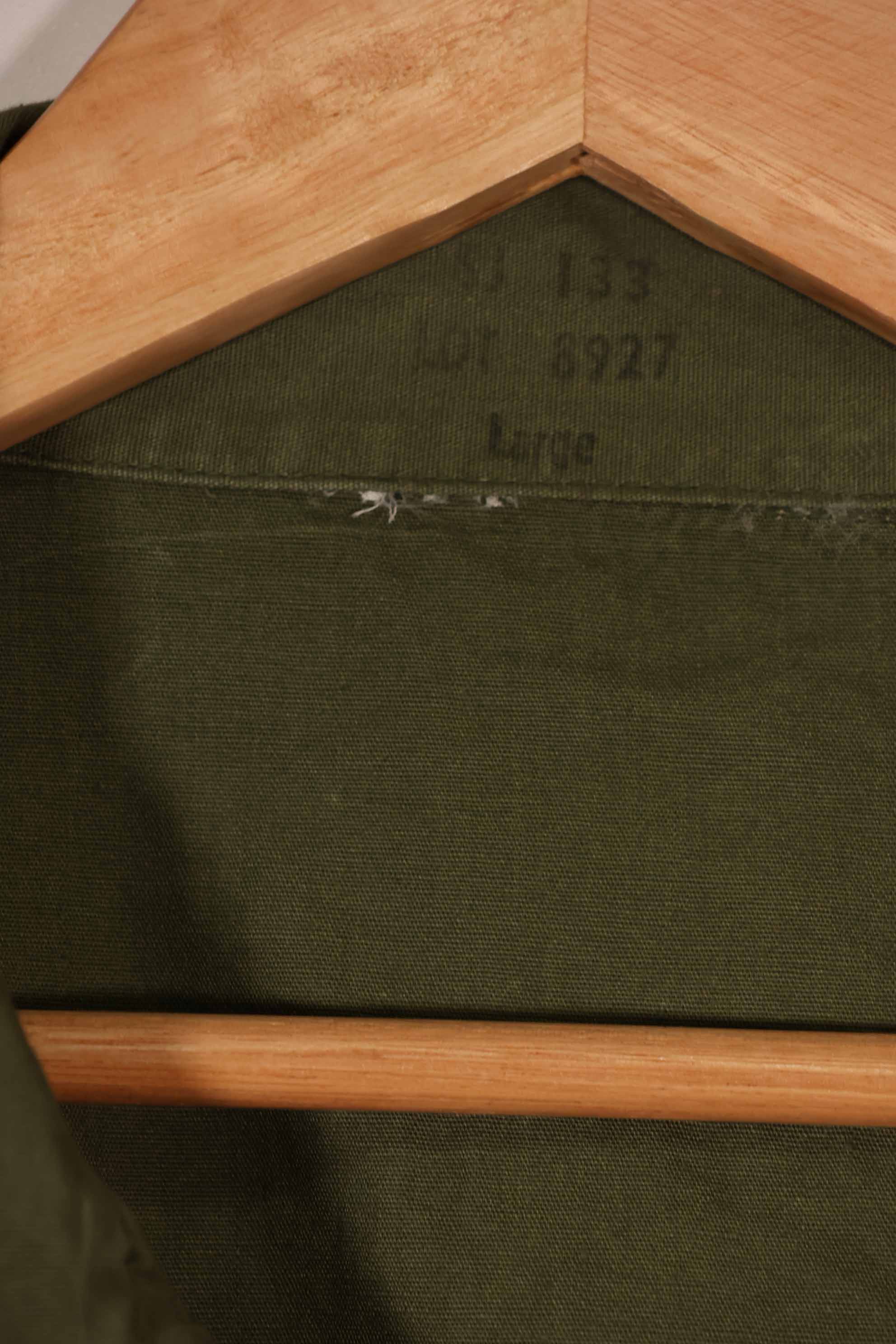 実物 1960年代 ポップリン製 OG-107 ユーティリティシャツ G