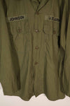 実物 1960年代 ポップリン製 OG-107 ユーティリティシャツ G
