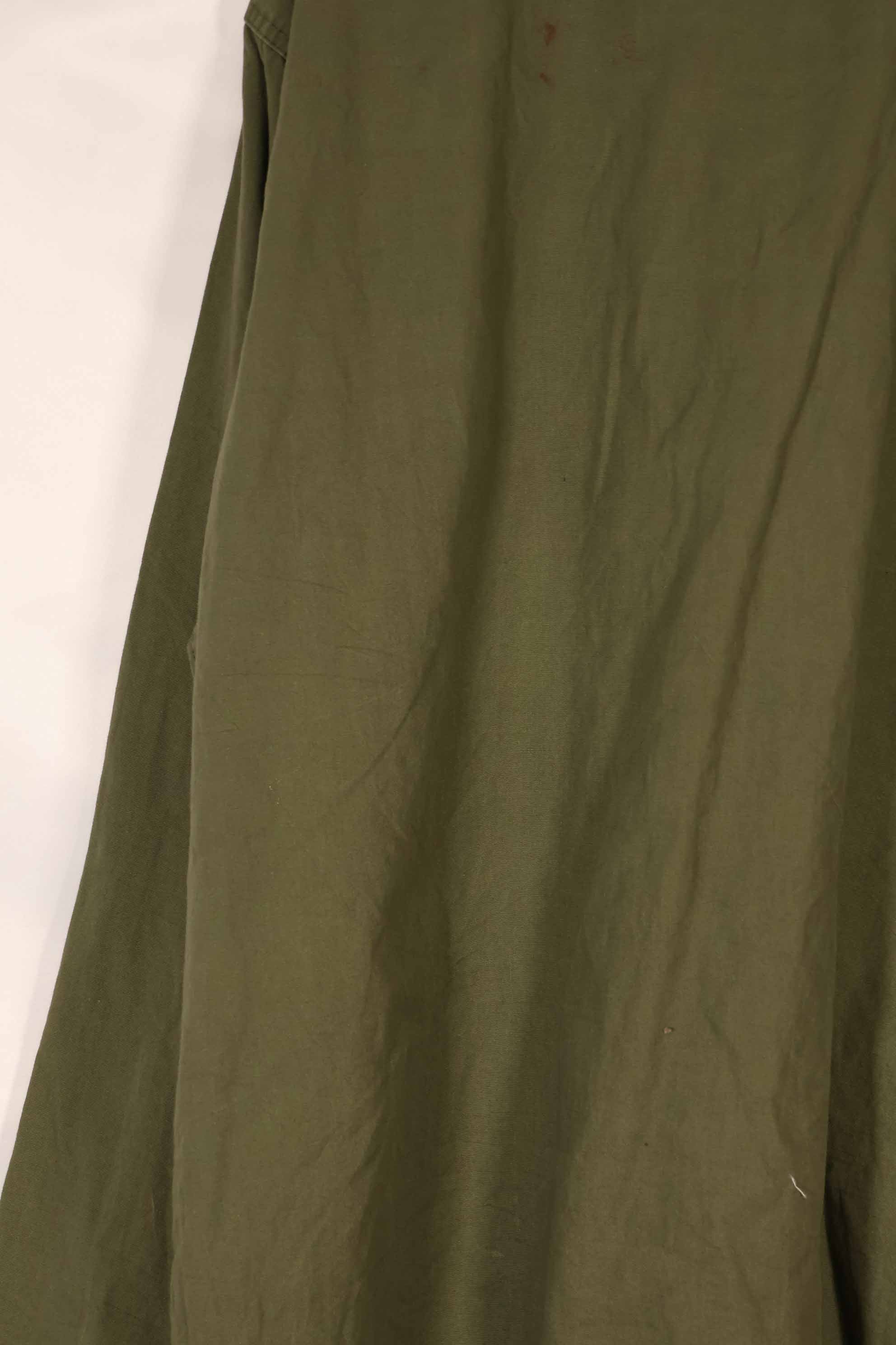 実物 1960年代 ポップリン製 OG-107 ユーティリティシャツ G