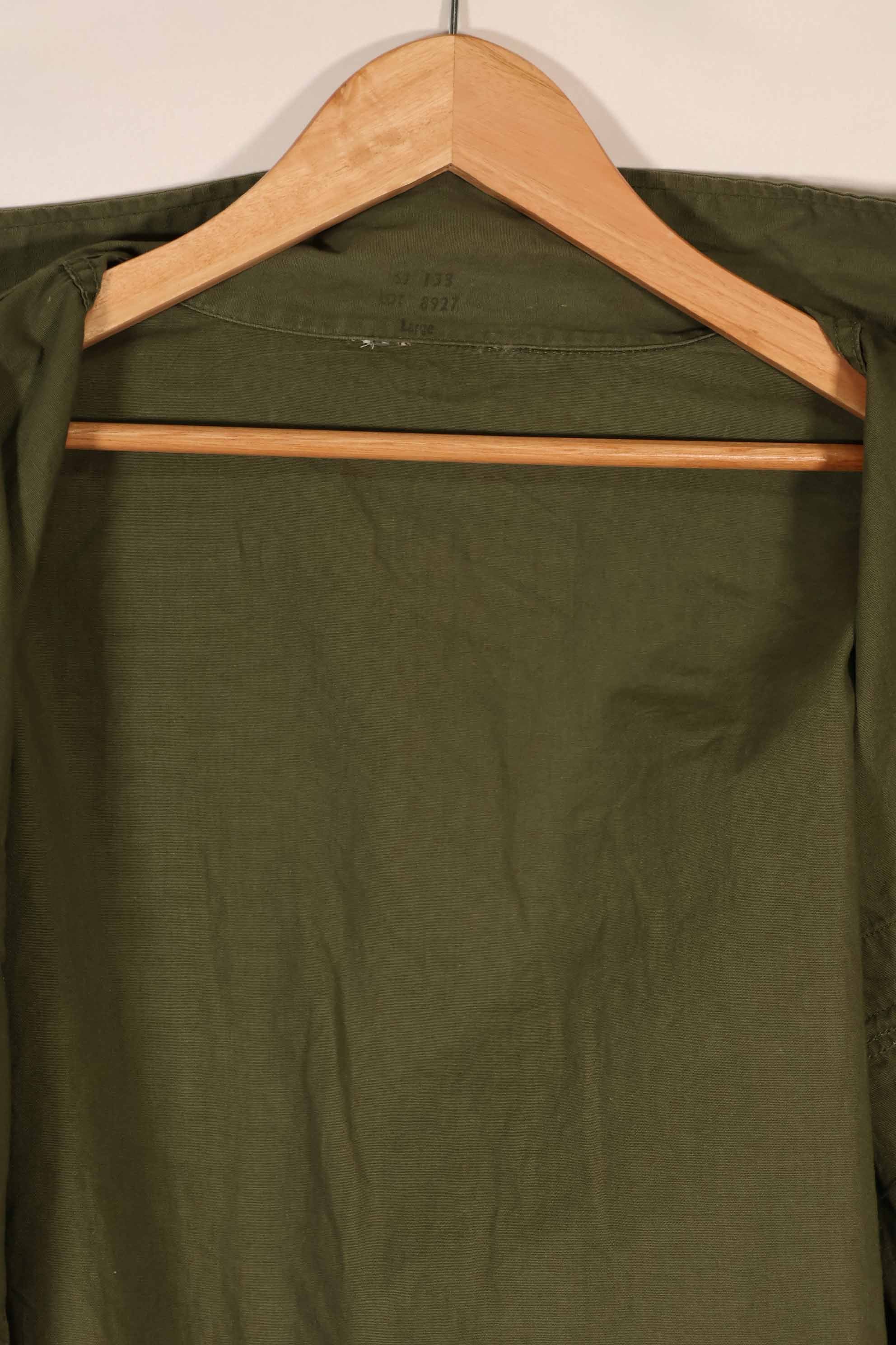 実物 1960年代 ポップリン製 OG-107 ユーティリティシャツ G