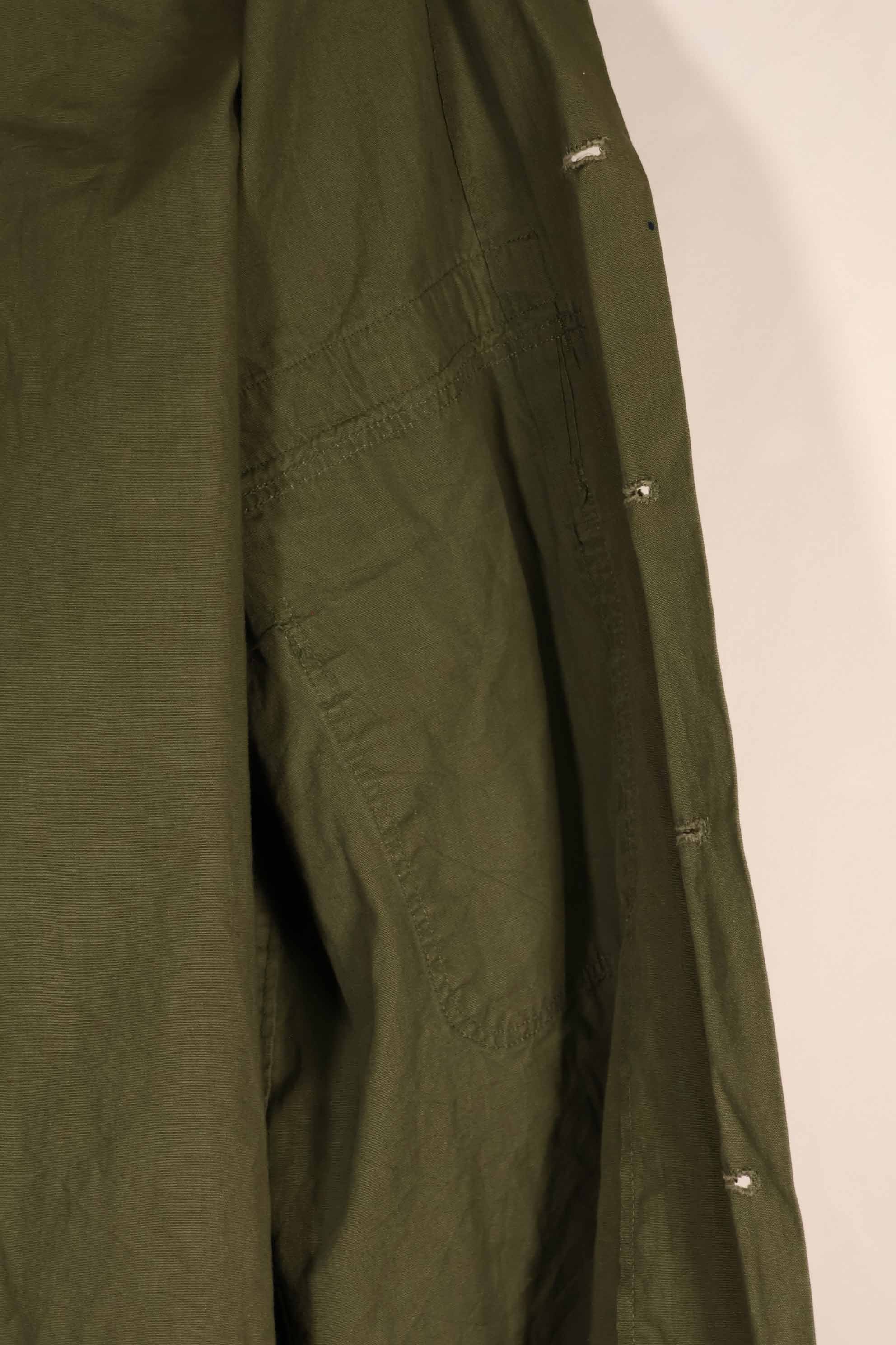 実物 1960年代 ポップリン製 OG-107 ユーティリティシャツ G