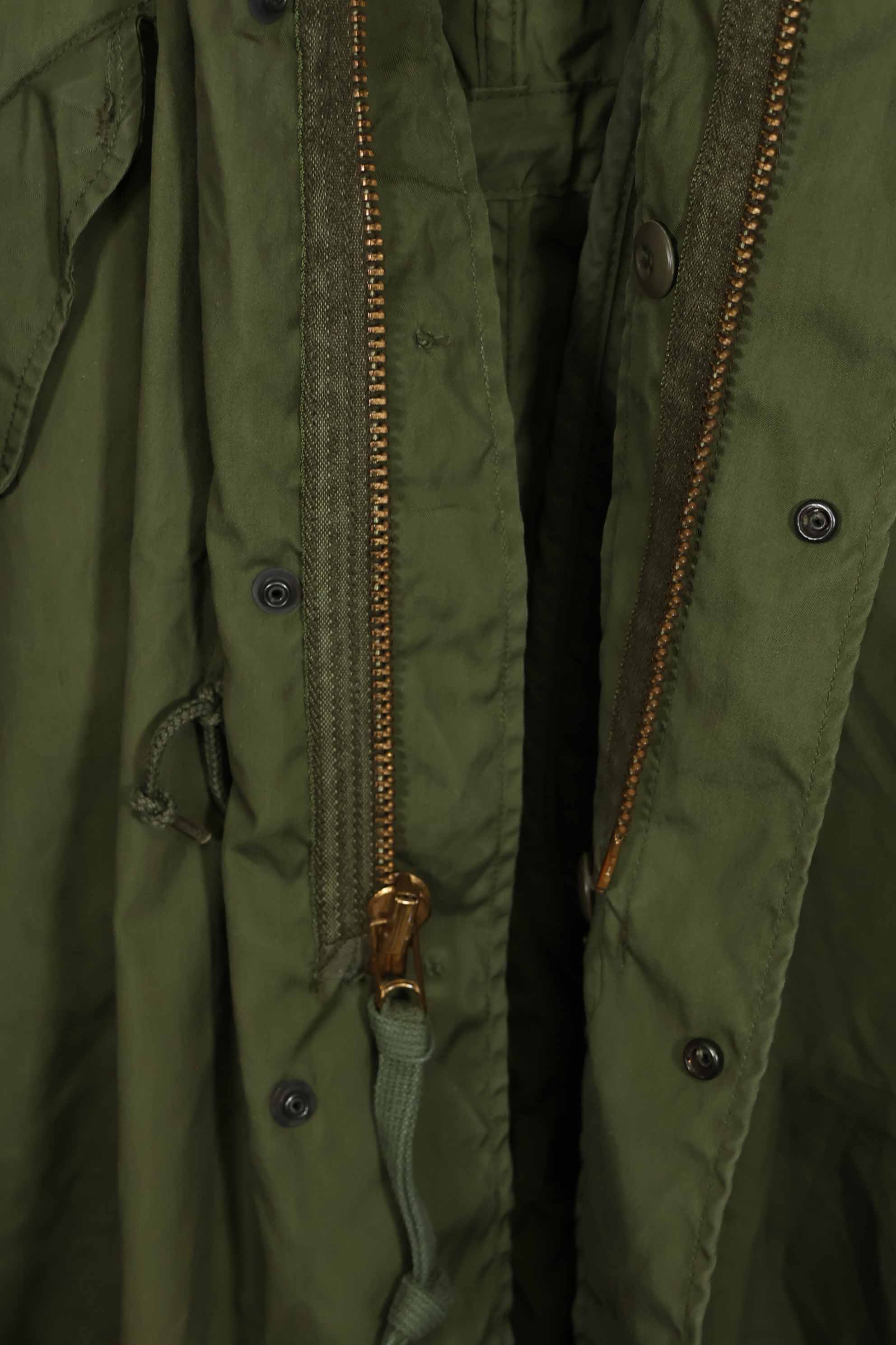 1972年製 アメリカ軍 M65 フィールドパーカー エクストリームコールドウェザー L-R 中古品