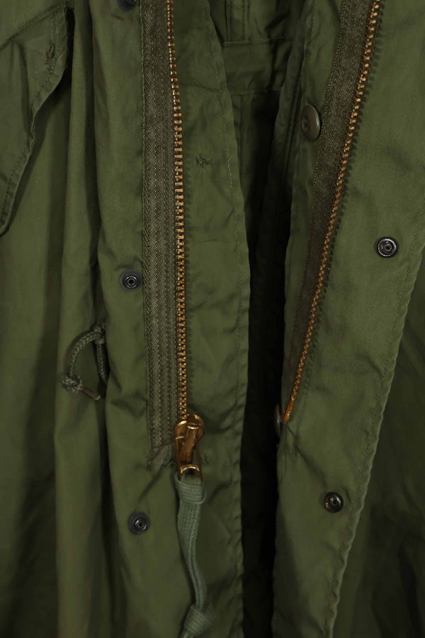 1972年製 アメリカ軍 M65 フィールドパーカー エクストリームコールドウェザー L-R 中古品