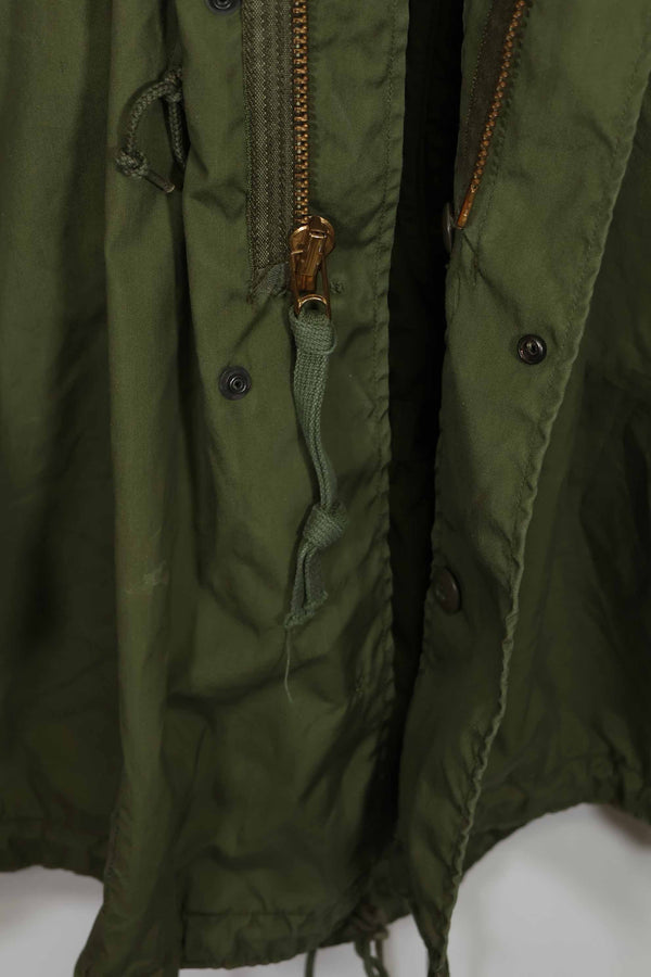1972年製 アメリカ軍 M65 フィールドパーカー エクストリームコールドウェザー L-R 中古品