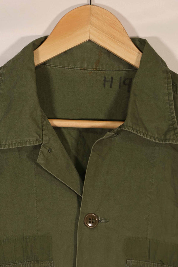実物 1960年代 ポップリン製 OG-107 ユーティリティシャツ H