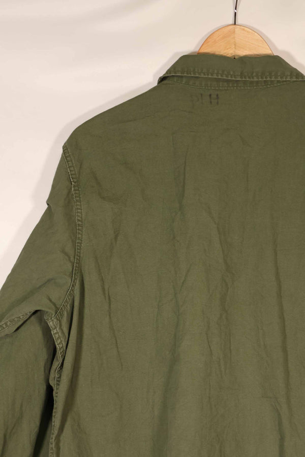 実物 1960年代 ポップリン製 OG-107 ユーティリティシャツ H