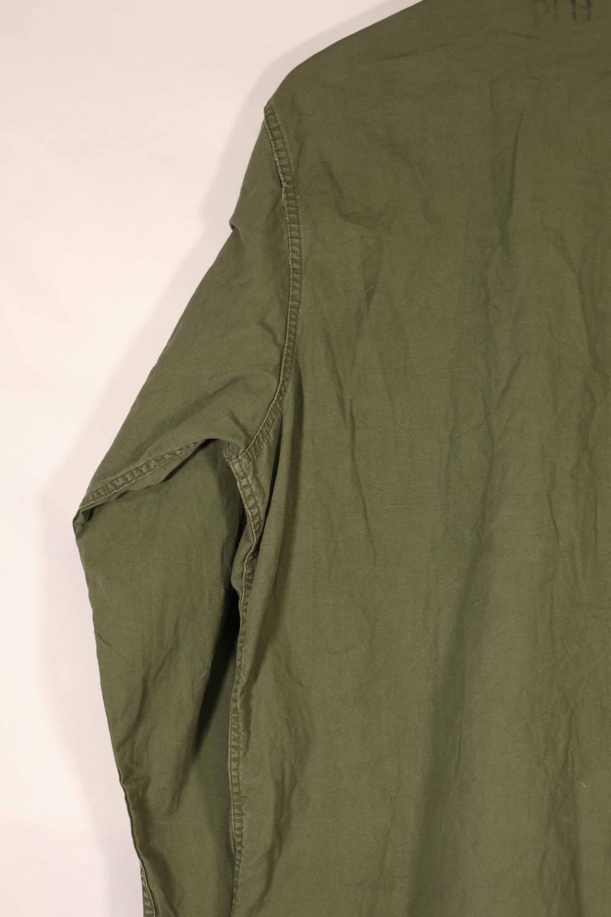 実物 1960年代 ポップリン製 OG-107 ユーティリティシャツ H