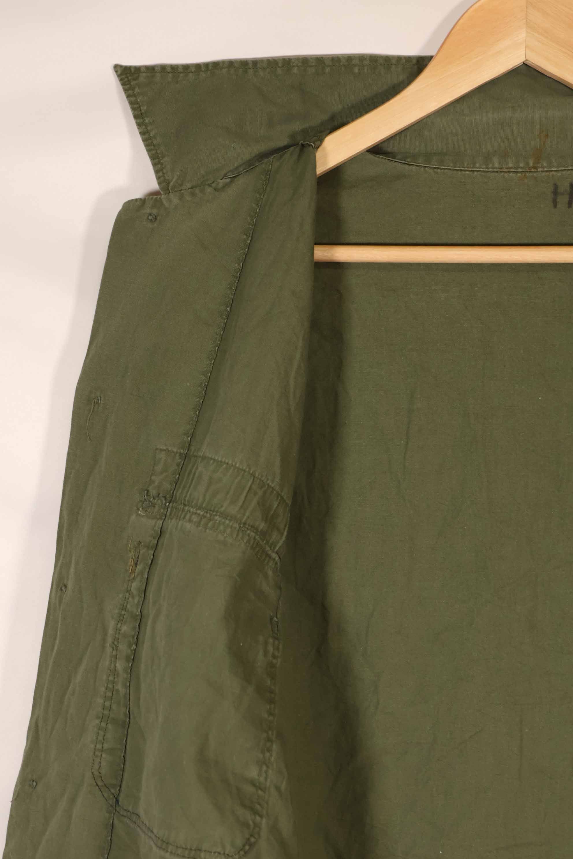 実物 1960年代 ポップリン製 OG-107 ユーティリティシャツ H