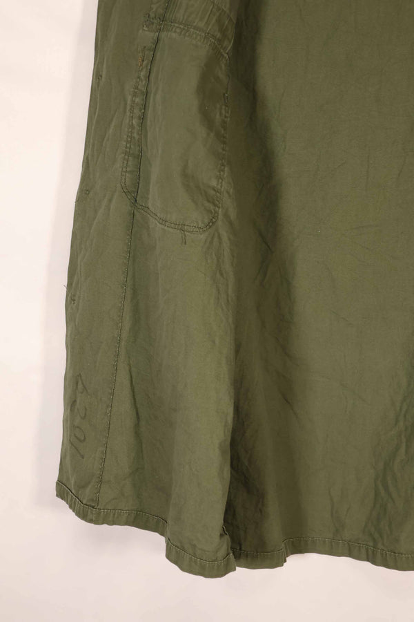 実物 1960年代 ポップリン製 OG-107 ユーティリティシャツ H