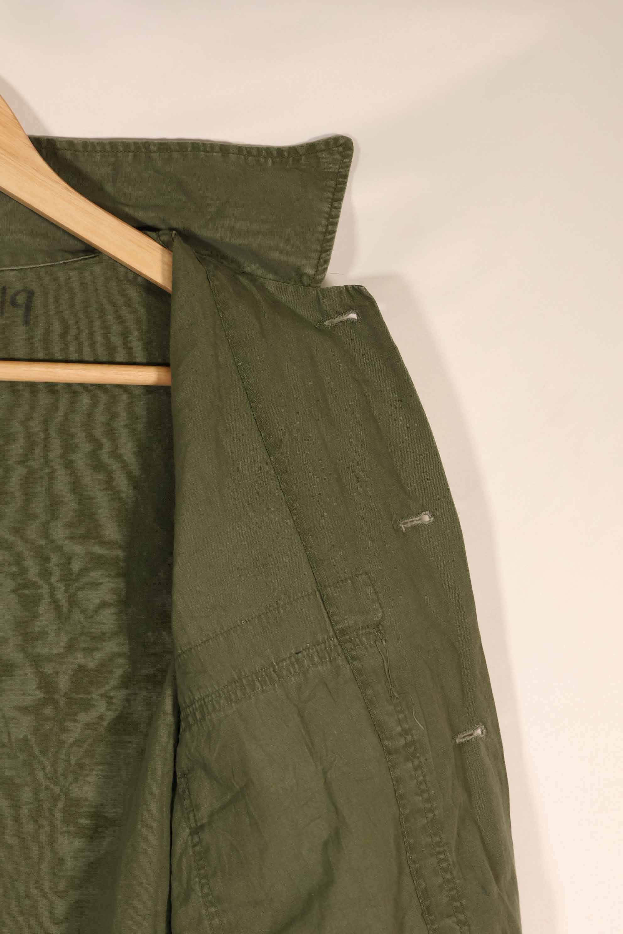 実物 1960年代 ポップリン製 OG-107 ユーティリティシャツ H