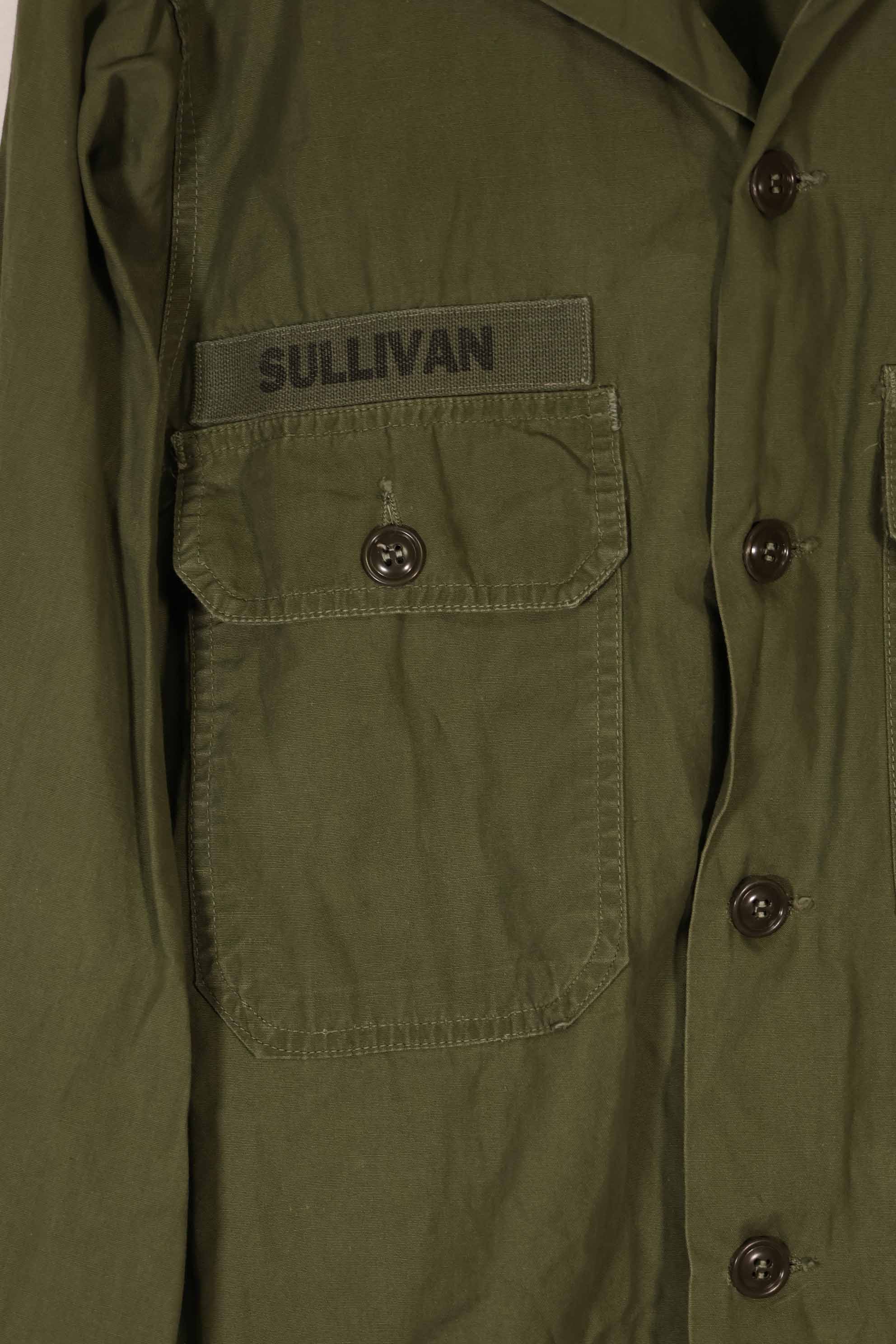 実物 1960年代 ポップリン製 OG-107 ユーティリティシャツ I