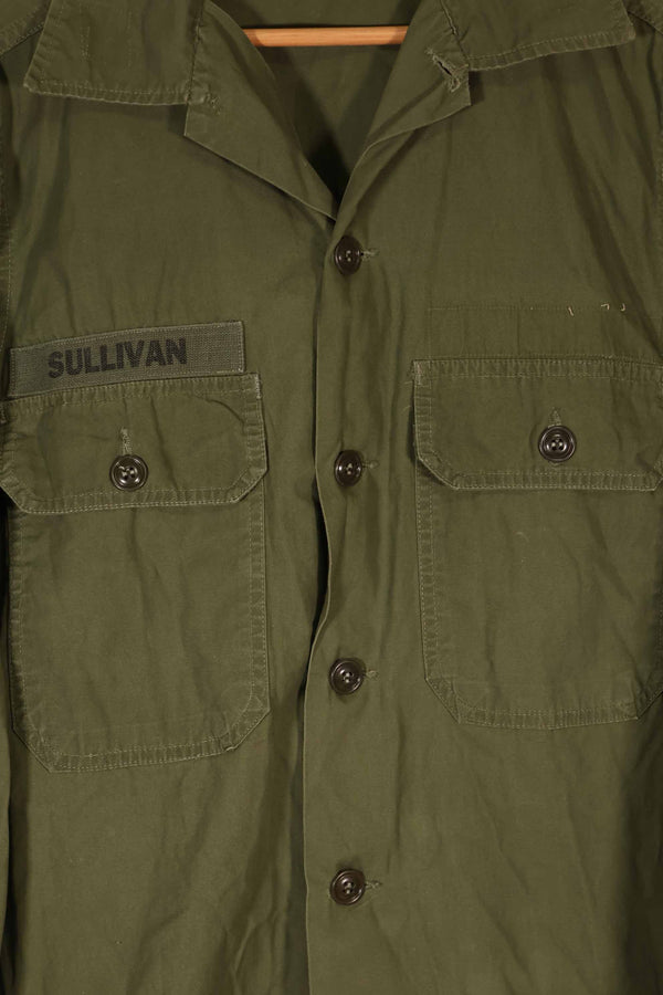 実物 1960年代 ポップリン製 OG-107 ユーティリティシャツ I