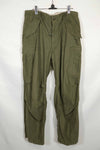 1974年製 アメリカ軍 M65 コットン製 フィールドパンツ M-R 中古品