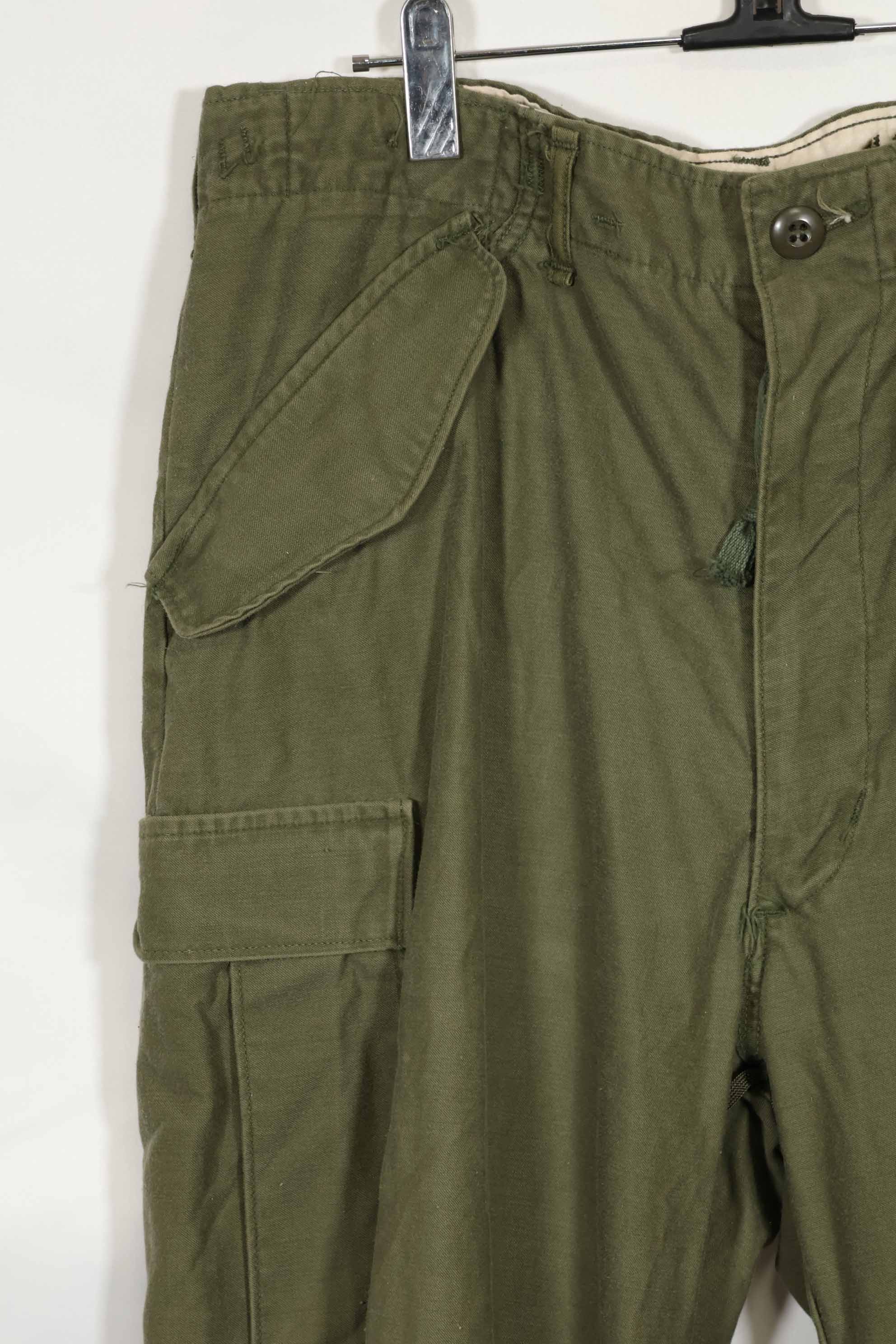 1974年製 アメリカ軍 M65 コットン製 フィールドパンツ M-R 中古品
