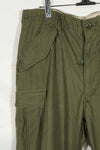1974年製 アメリカ軍 M65 コットン製 フィールドパンツ M-R 中古品