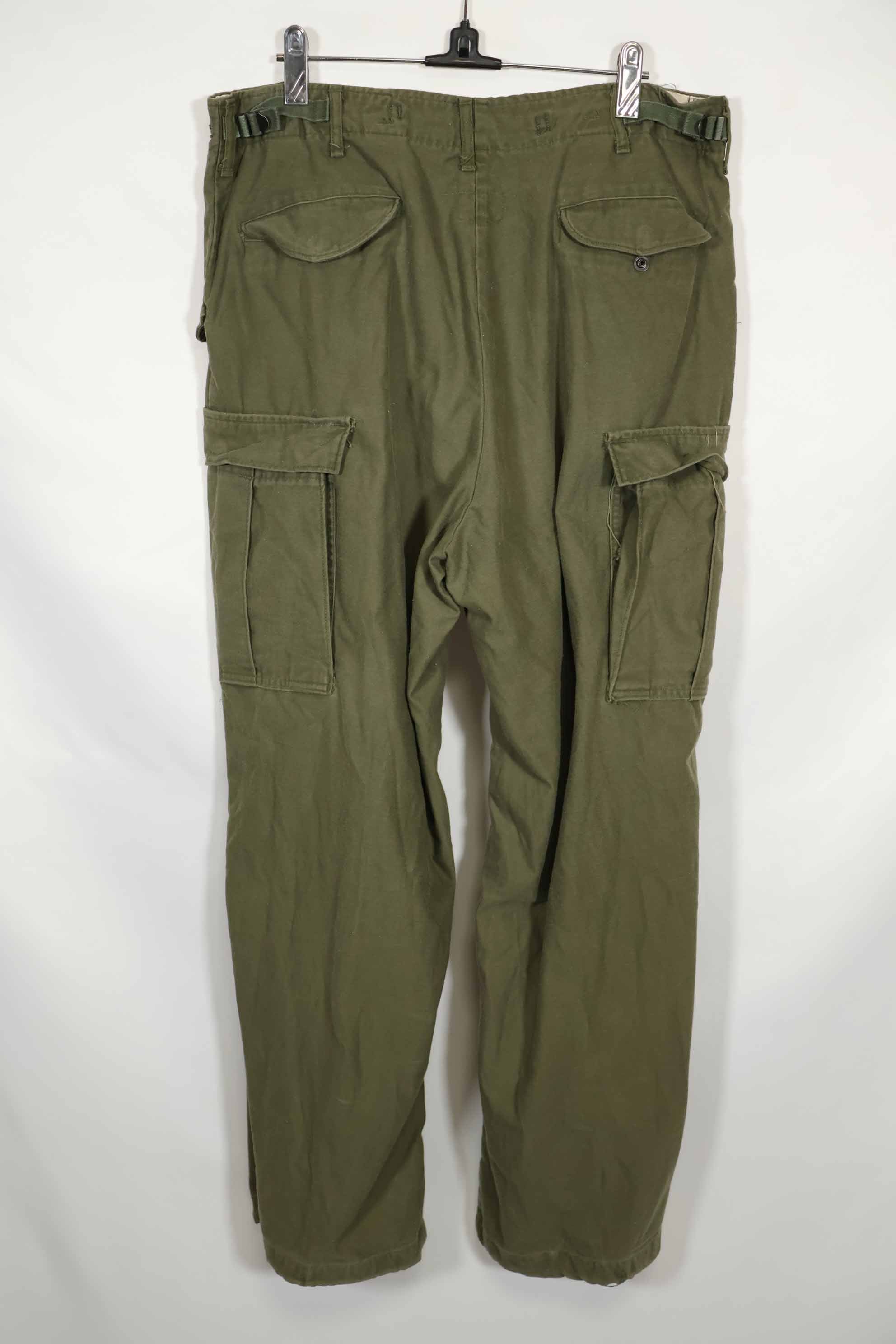 1974年製 アメリカ軍 M65 コットン製 フィールドパンツ M-R 中古品