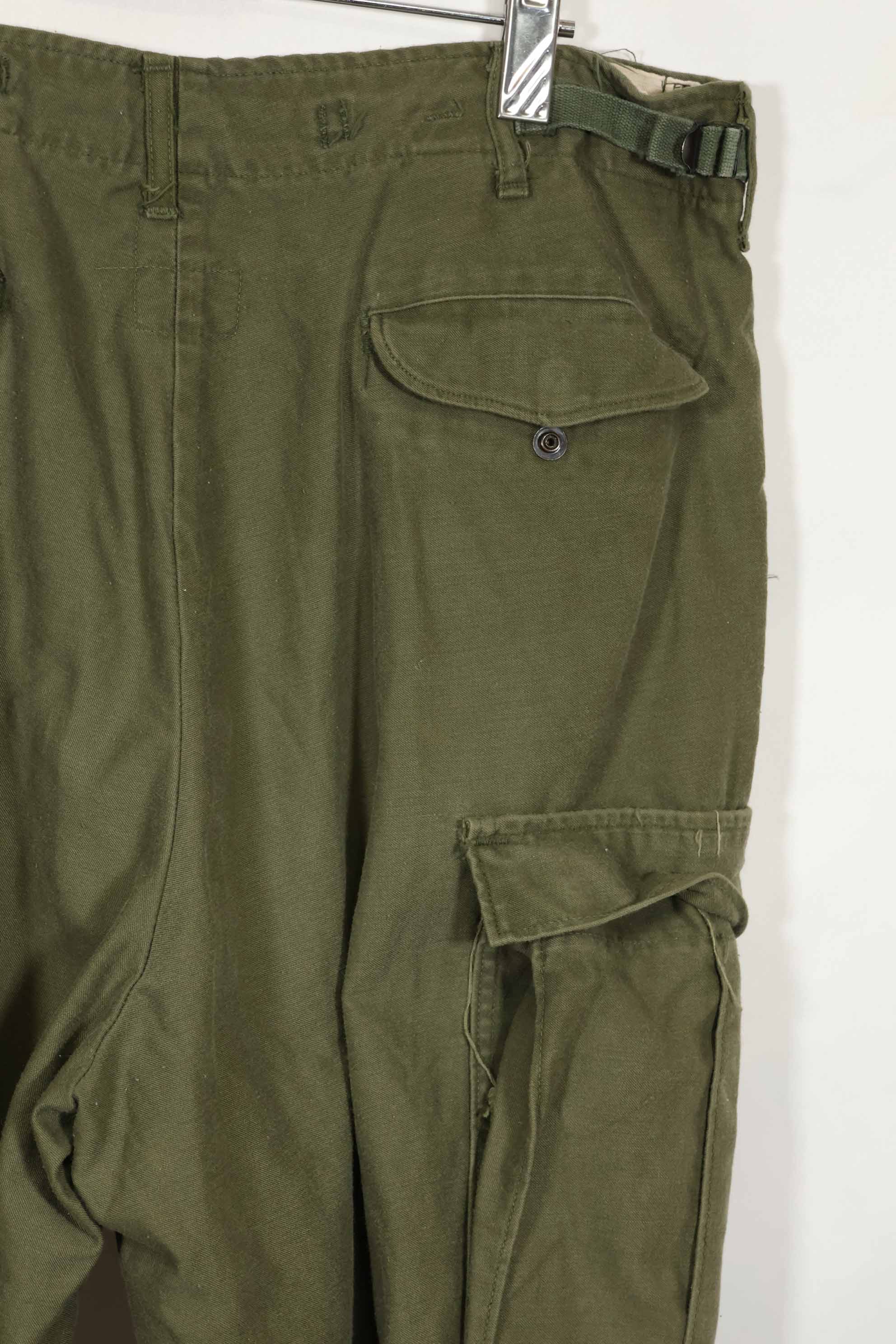 1974年製 アメリカ軍 M65 コットン製 フィールドパンツ M-R 中古品