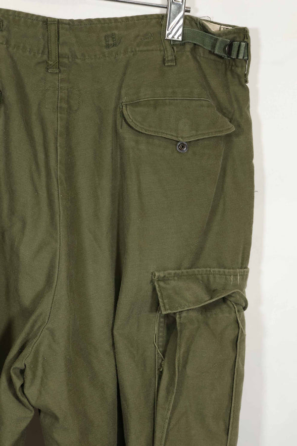 1974年製 アメリカ軍 M65 コットン製 フィールドパンツ M-R 中古品