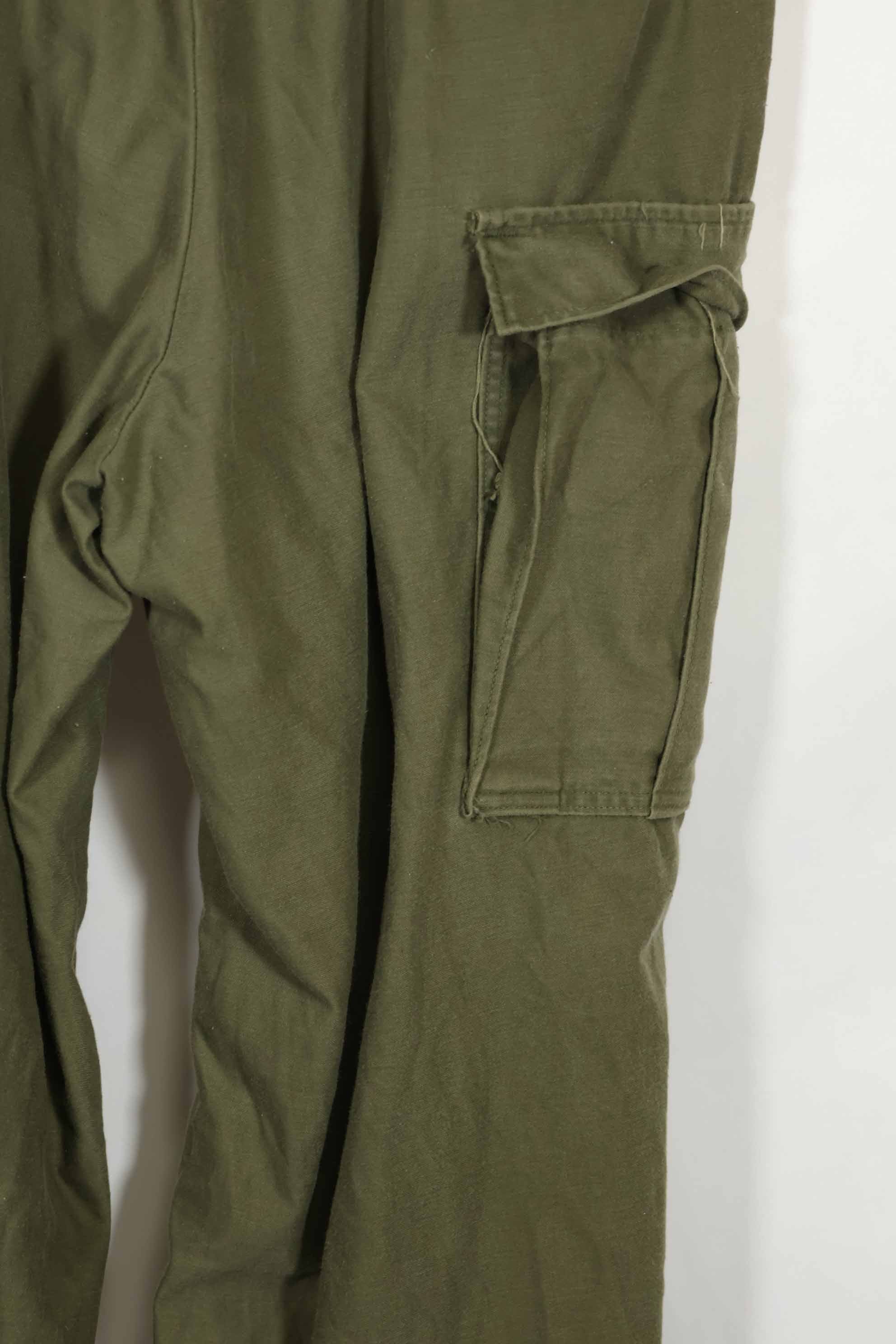 1974年製 アメリカ軍 M65 コットン製 フィールドパンツ M-R 中古品