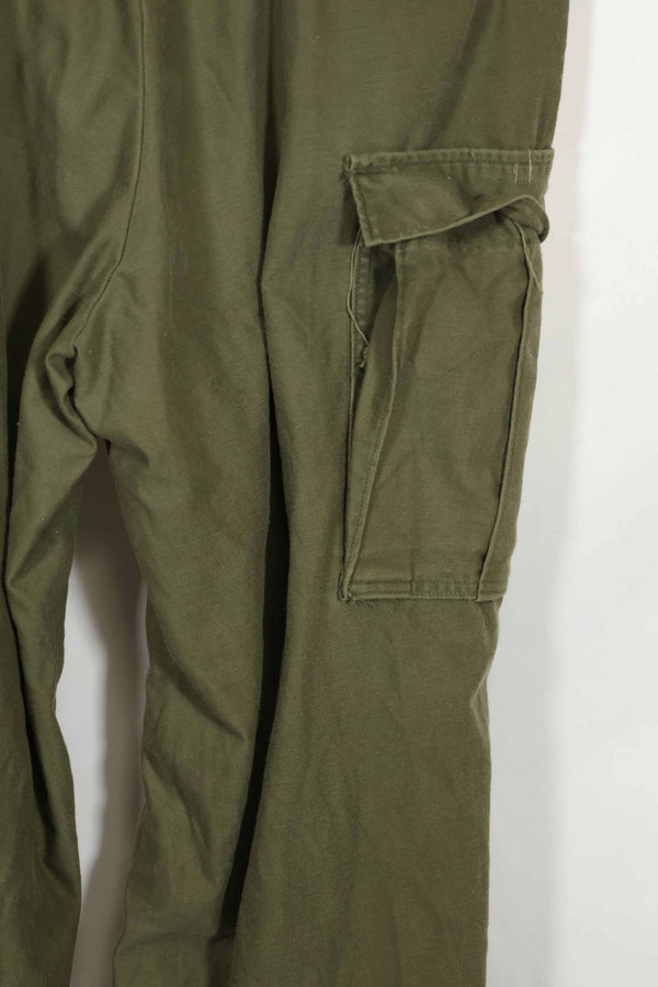 1974年製 アメリカ軍 M65 コットン製 フィールドパンツ M-R 中古品