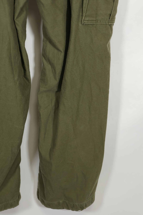 1974年製 アメリカ軍 M65 コットン製 フィールドパンツ M-R 中古品