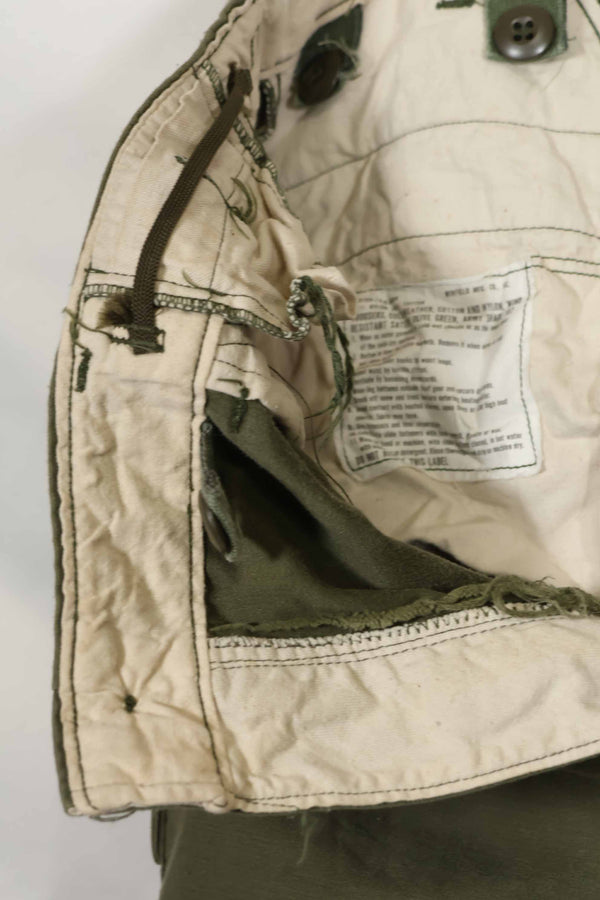 1974年製 アメリカ軍 M65 コットン製 フィールドパンツ M-R 中古品