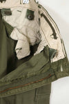 1974年製 アメリカ軍 M65 コットン製 フィールドパンツ M-R 中古品