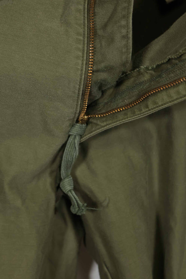 1974年製 アメリカ軍 M65 コットン製 フィールドパンツ M-R 中古品