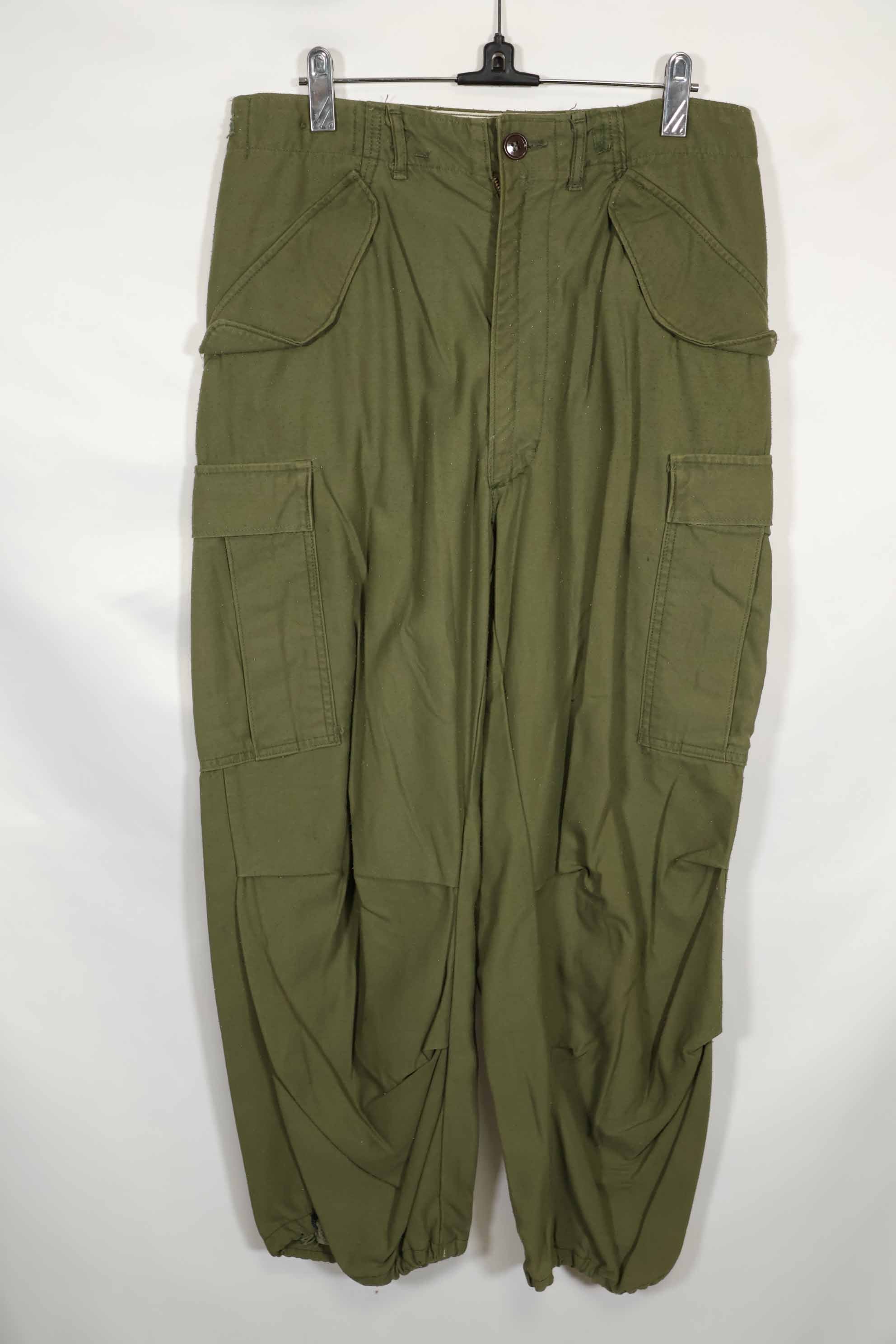 1974年製 アメリカ軍 M65 コットン製 フィールドパンツ S-L 中古品