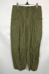 1974年製 アメリカ軍 M65 コットン製 フィールドパンツ S-L 中古品