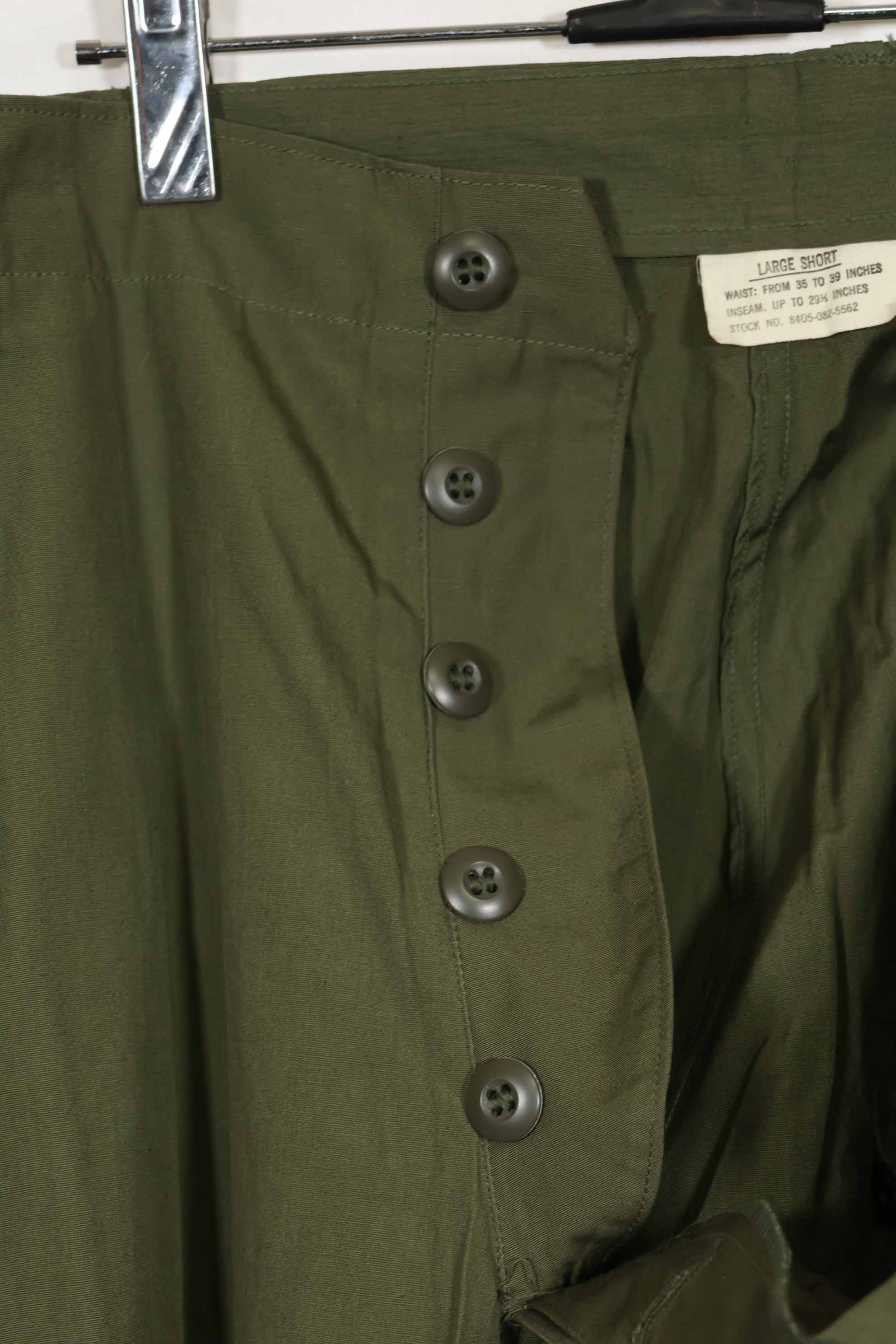 1966年〜1967年製 デッドストック 3rd Model ジャングルファティーグ パンツ L-S