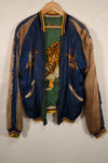 実物 1950年代初頭 Japan Jacket レア刺繍 パイピング付き 中古品 ジッパー破損あり