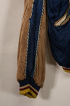 実物 1950年代初頭 Japan Jacket レア刺繍 パイピング付き 中古品 ジッパー破損あり