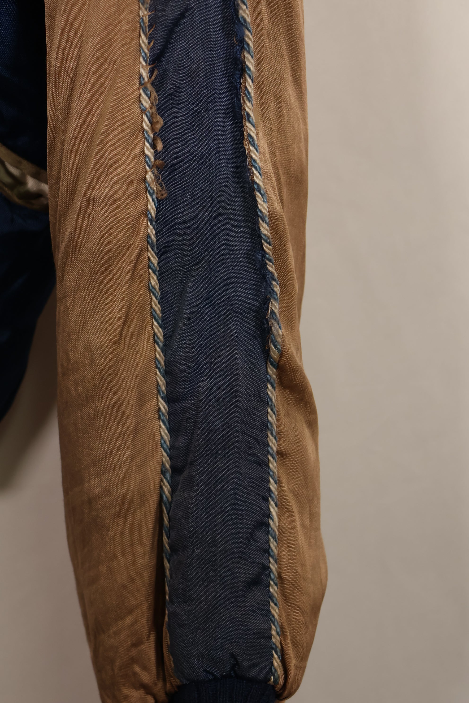 実物 1950年代初頭 Japan Jacket レア刺繍 パイピング付き 中古品 ジッパー破損あり
