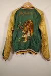 実物 1950年代初頭 Japan Jacket レア刺繍 パイピング付き 中古品 ジッパー破損あり