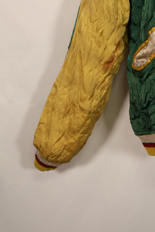 実物 1950年代初頭 Japan Jacket レア刺繍 パイピング付き 中古品 ジッパー破損あり