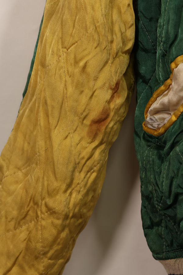 実物 1950年代初頭 Japan Jacket レア刺繍 パイピング付き 中古品 ジッパー破損あり
