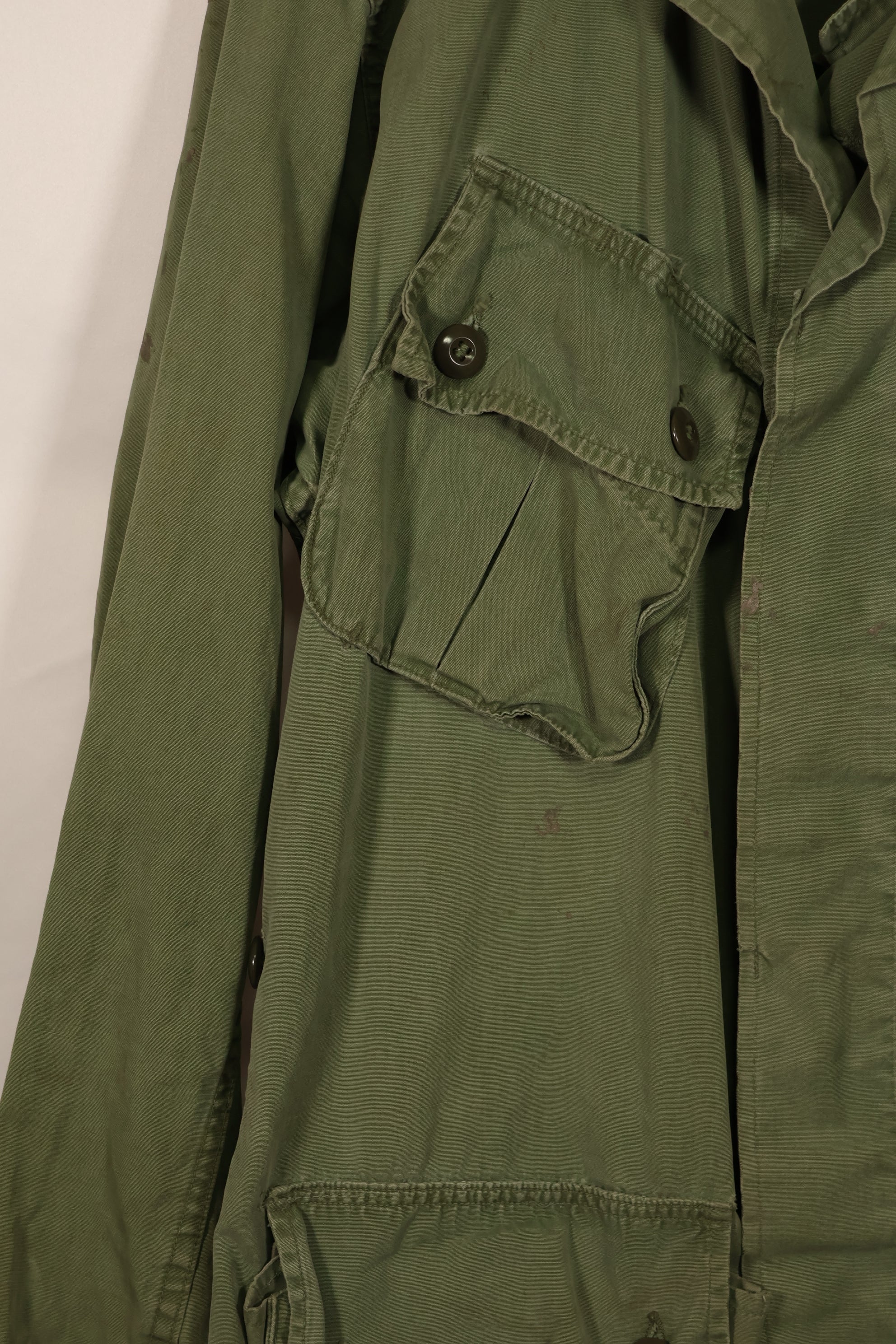実物 1963-64年製造 1st Model ジャングルファティーグ ジャケット USMC 中古品
