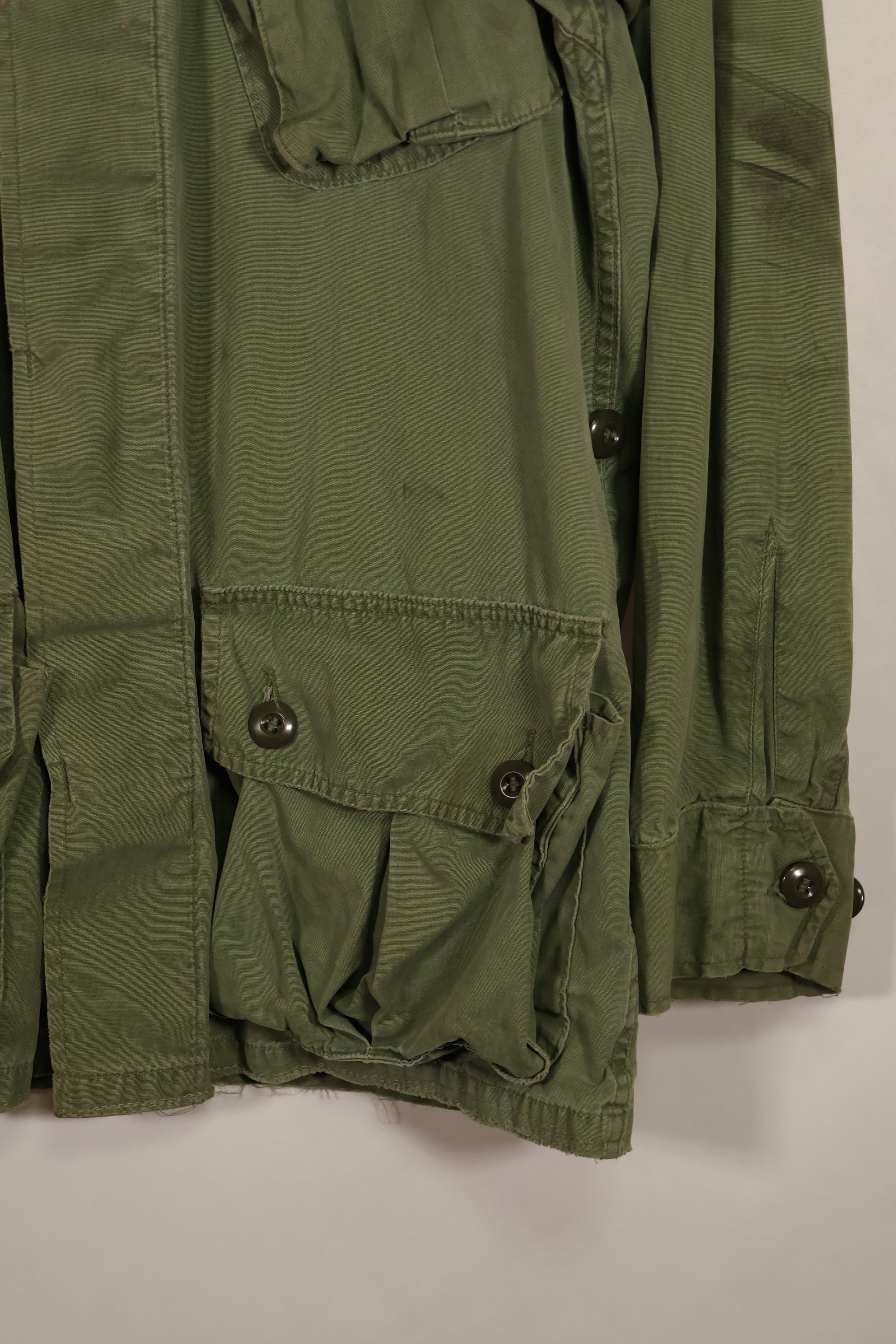 実物 1963-64年製造 1st Model ジャングルファティーグ ジャケット USMC 中古品