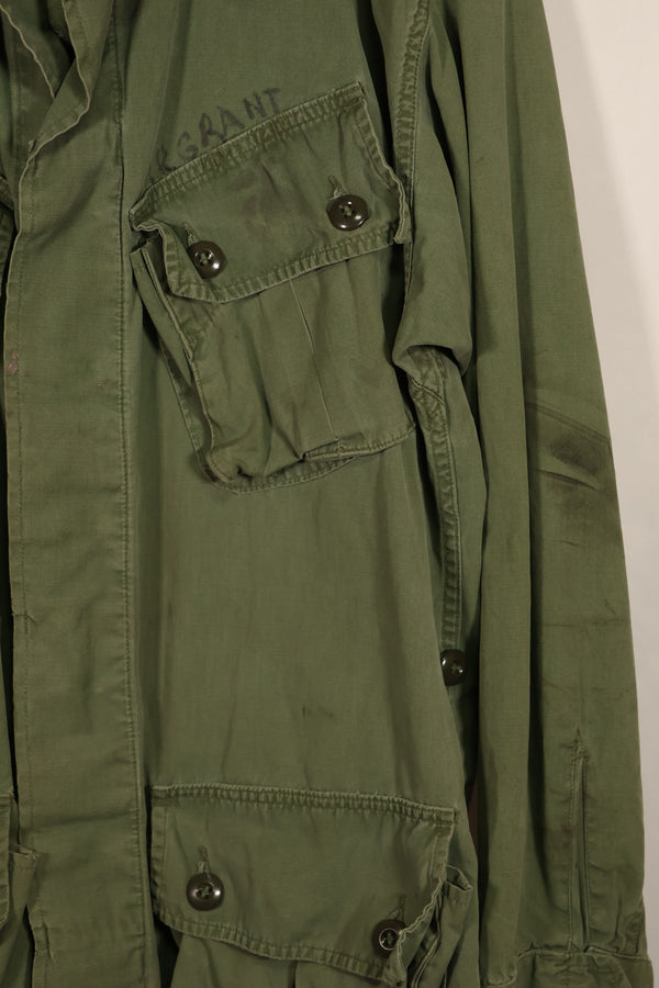 実物 1963-64年製造 1st Model ジャングルファティーグ ジャケット USMC 中古品