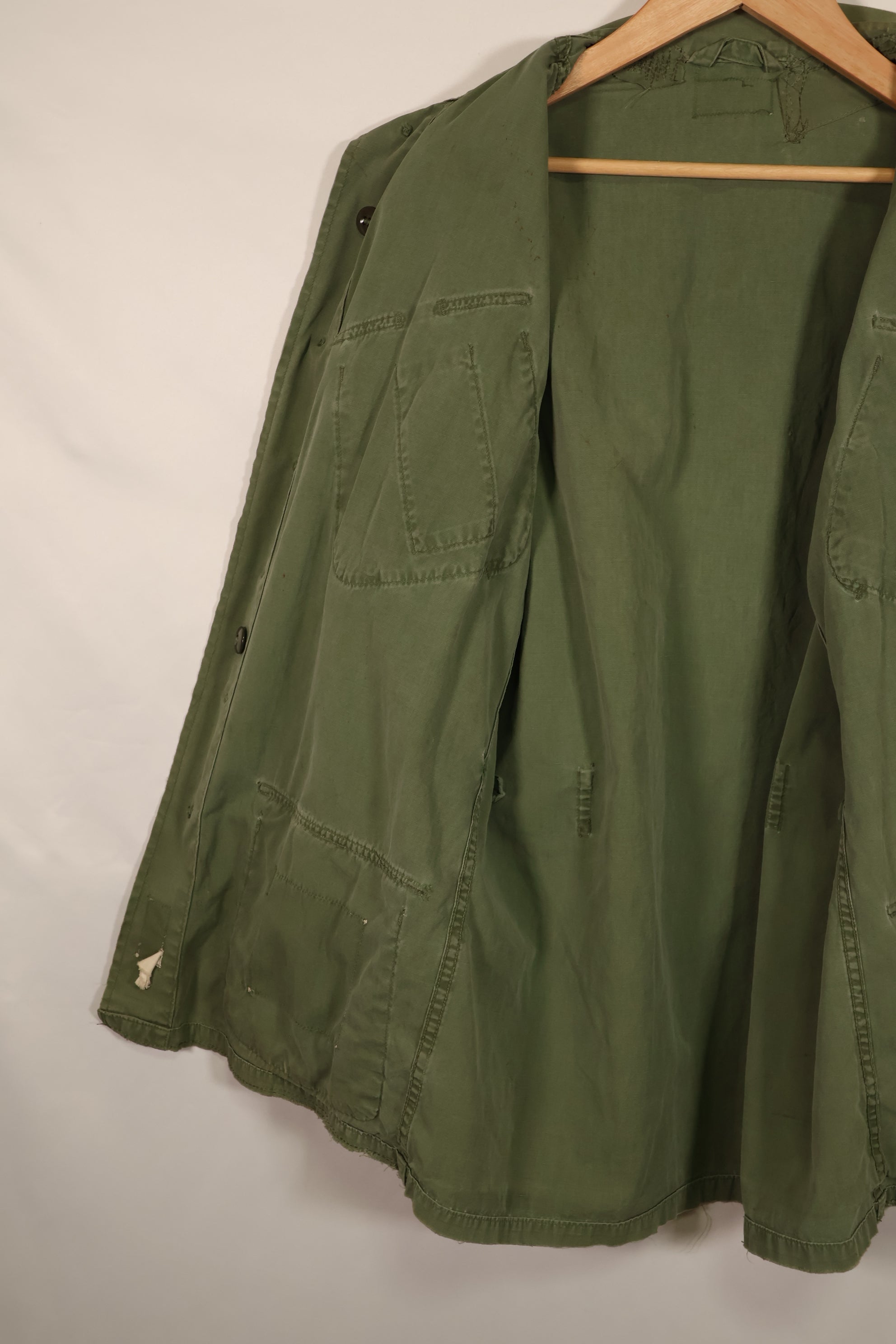 実物 1963-64年製造 1st Model ジャングルファティーグ ジャケット USMC 中古品
