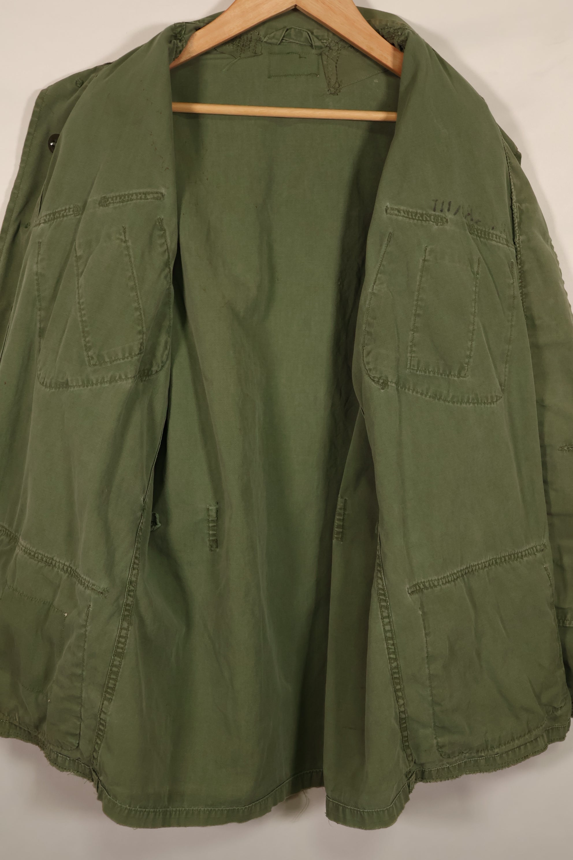 実物 1963-64年製造 1st Model ジャングルファティーグ ジャケット USMC 中古品