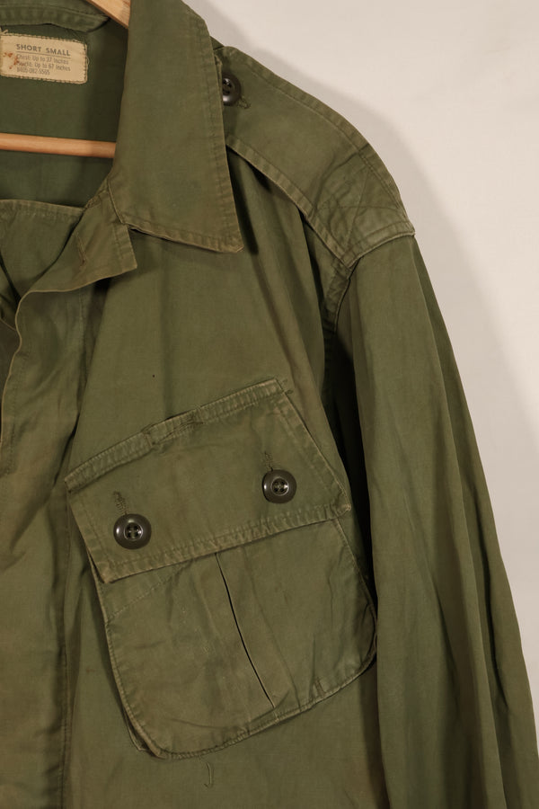 実物 1963年製造 1st Model ジャングルファティーグ ジャケット S-S 中古品