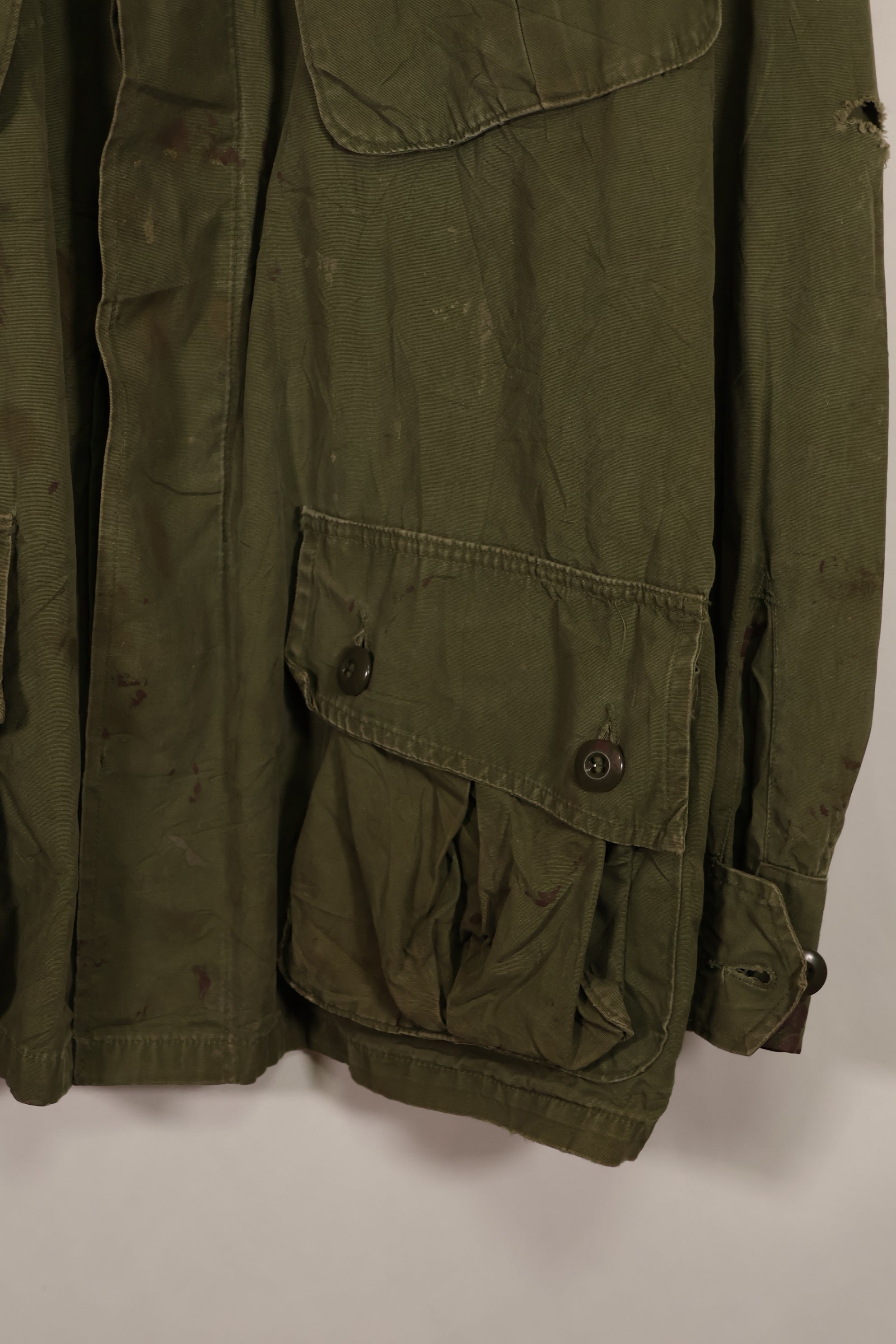 実物 1963年製造 1st Model ジャングルファティーグ ジャケット S-M 中古品