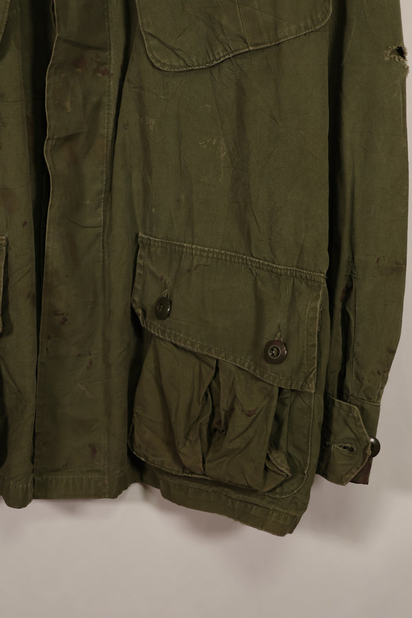 実物 1963年製造 1st Model ジャングルファティーグ ジャケット S-M 中古品
