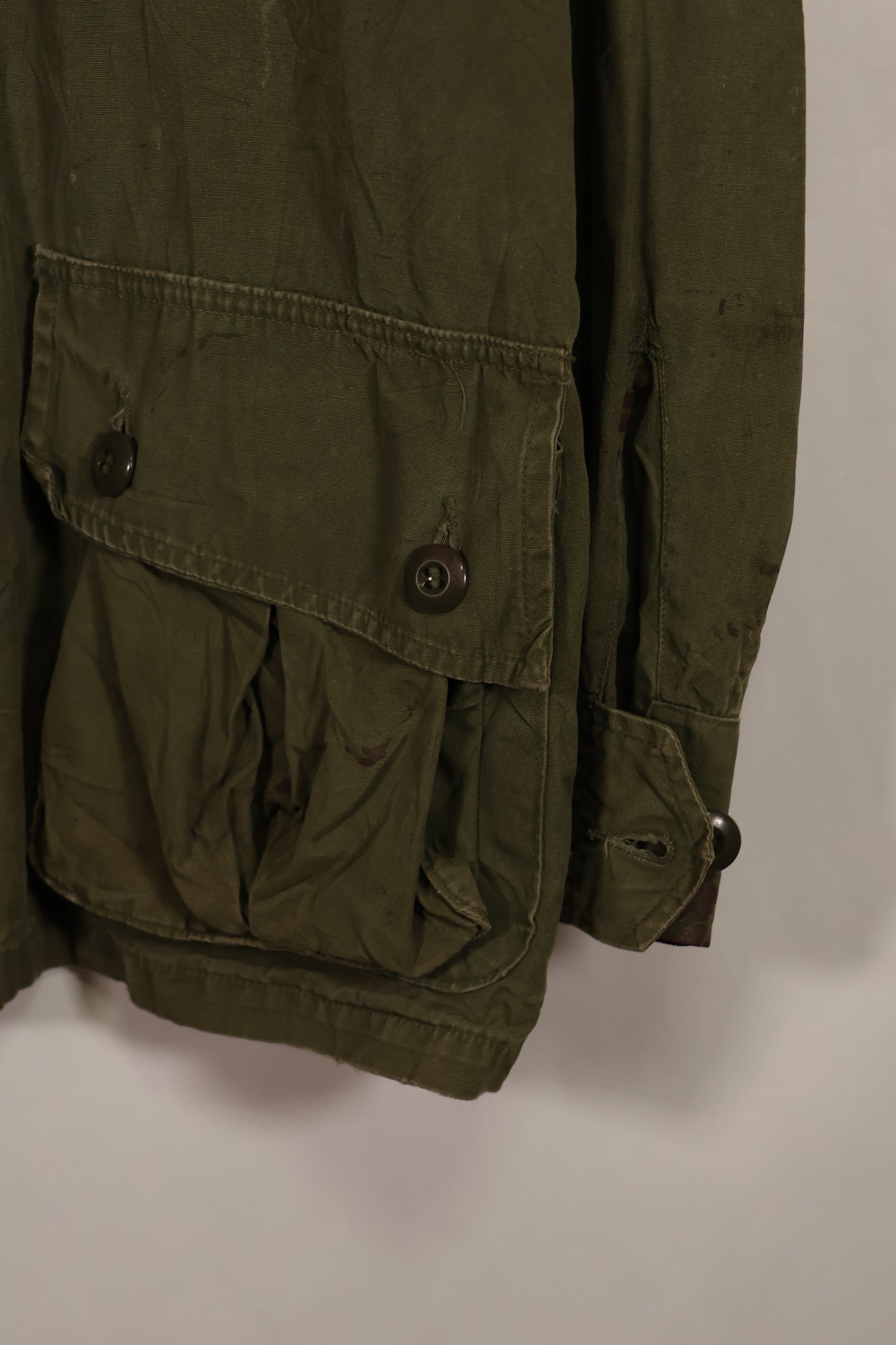 実物 1963年製造 1st Model ジャングルファティーグ ジャケット S-M 中古品
