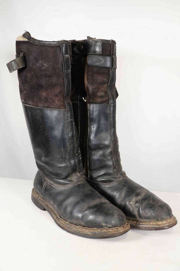 1940年代 ドイツ空軍 ブラック パイロットブーツ 中古品
